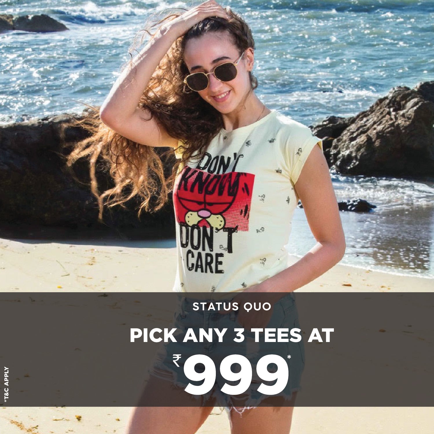 Women's T Shirt Combo Offer Buy 3 999 Status Quo