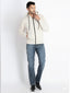 Solid Fleece Zipper Sweatshirt With Hoodie