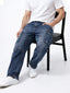 Indigo Utility Cargo Denim