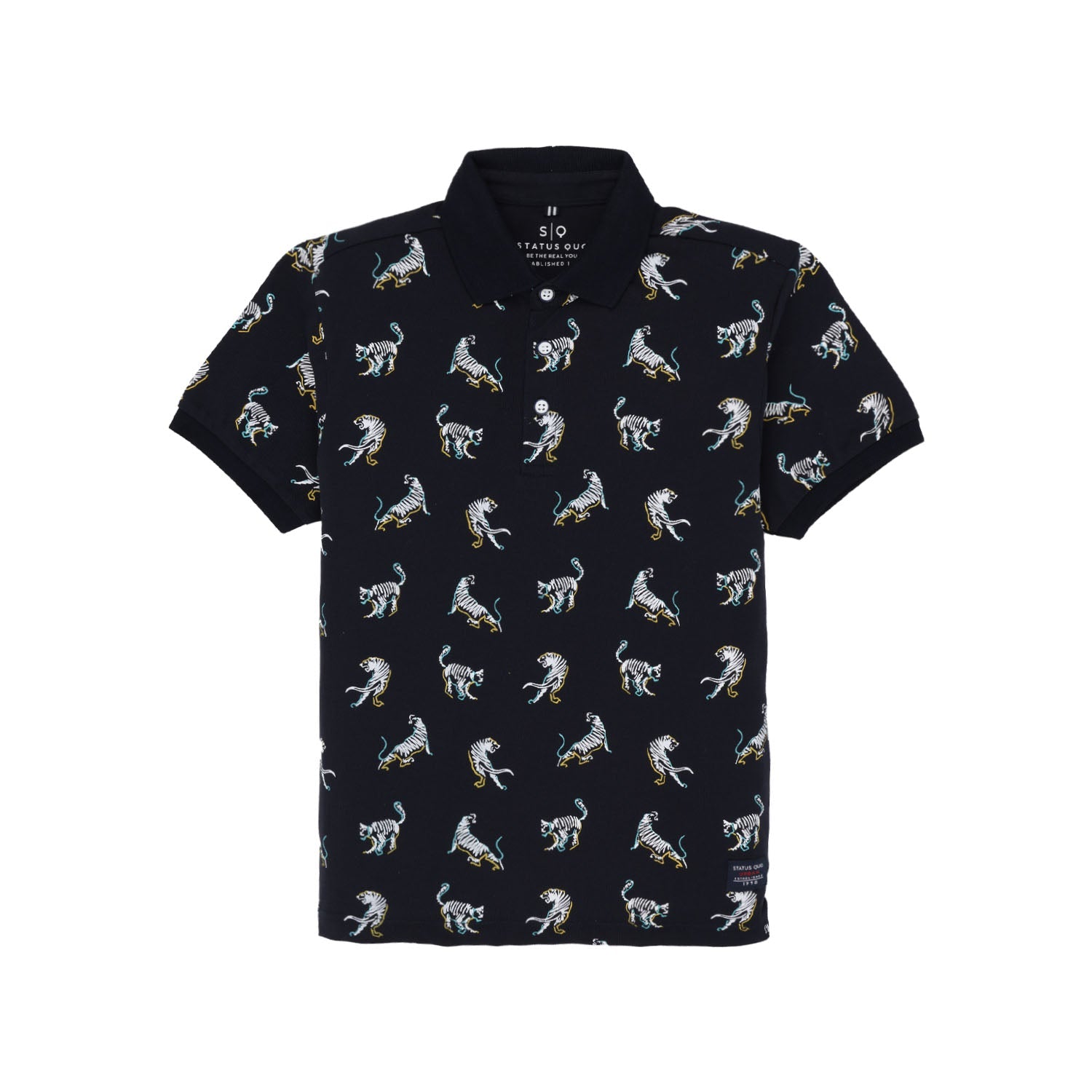 Status Quo |Boys Polo T-shirt - 4, 6, 8, 10, 12, 14, 16 Status Quo |Boys Polo T-shirt - 4, 6, 8, 10, 12, 14, 16