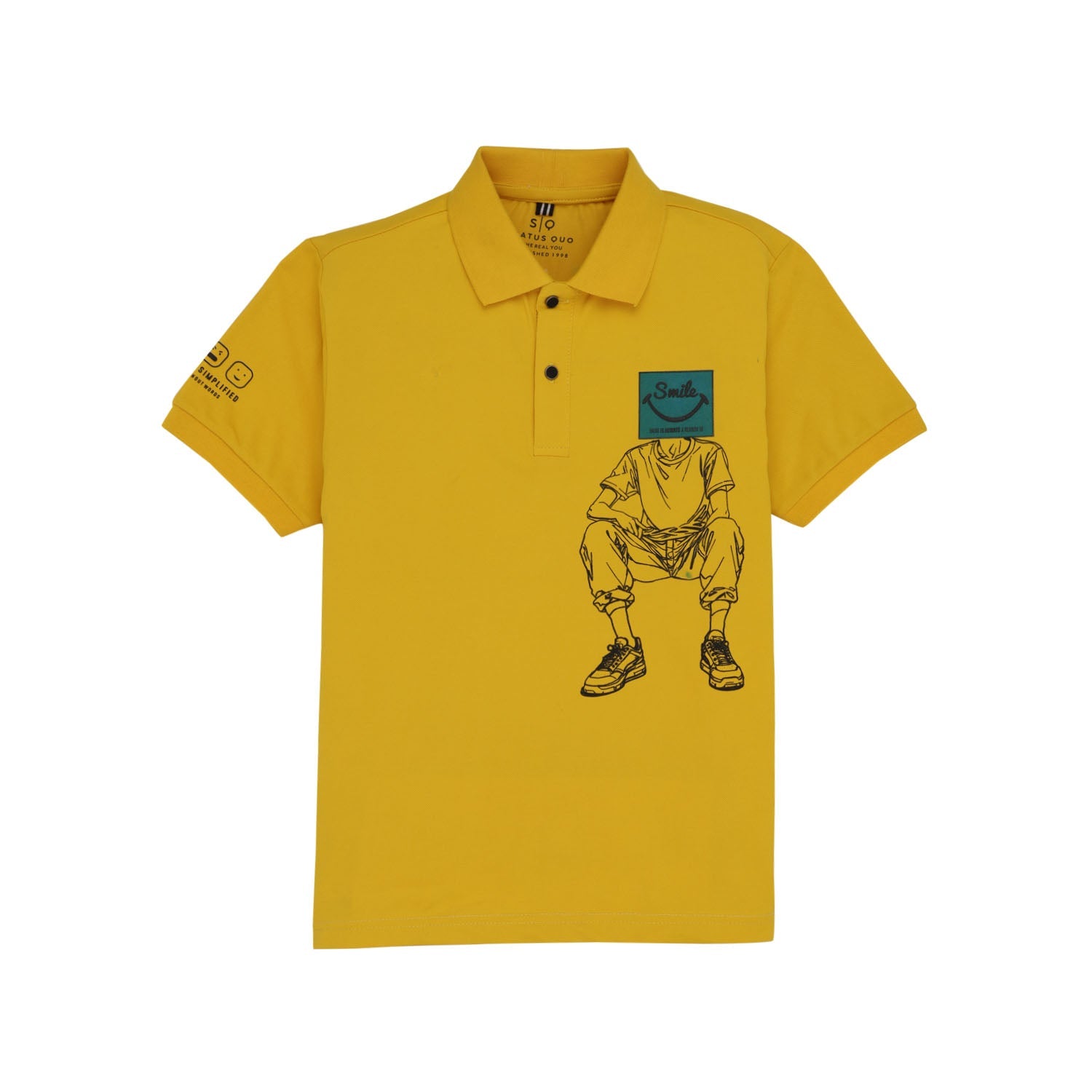 Status Quo |Boys Polo T-shirt - 4, 6, 8, 10, 12, 14, 16 Status Quo |Boys Polo T-shirt - 4, 6, 8, 10, 12, 14, 16