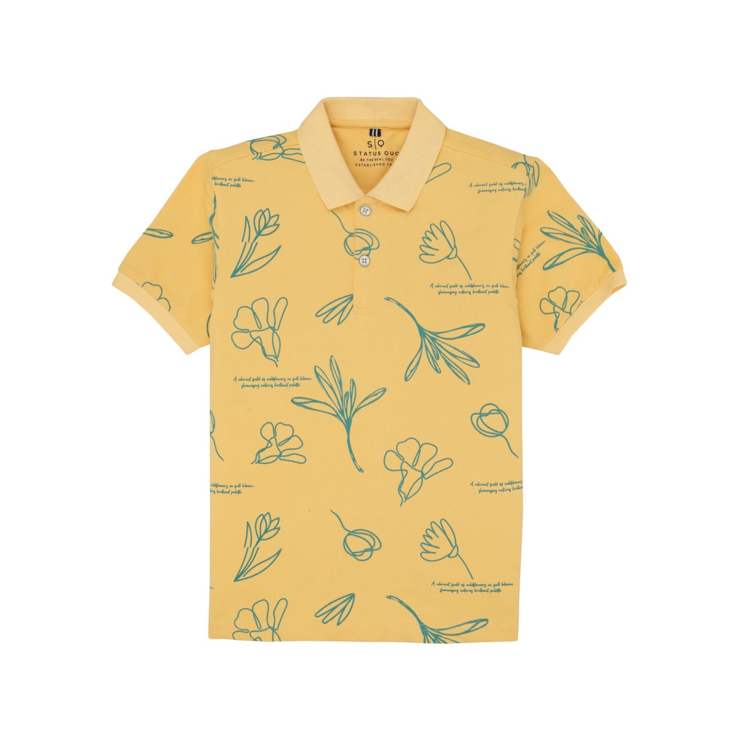 Status Quo |Boys Polo T-shirt - 4, 6, 8, 10, 12, 14, 16 Status Quo |Boys Polo T-shirt - 4, 6, 8, 10, 12, 14, 16
