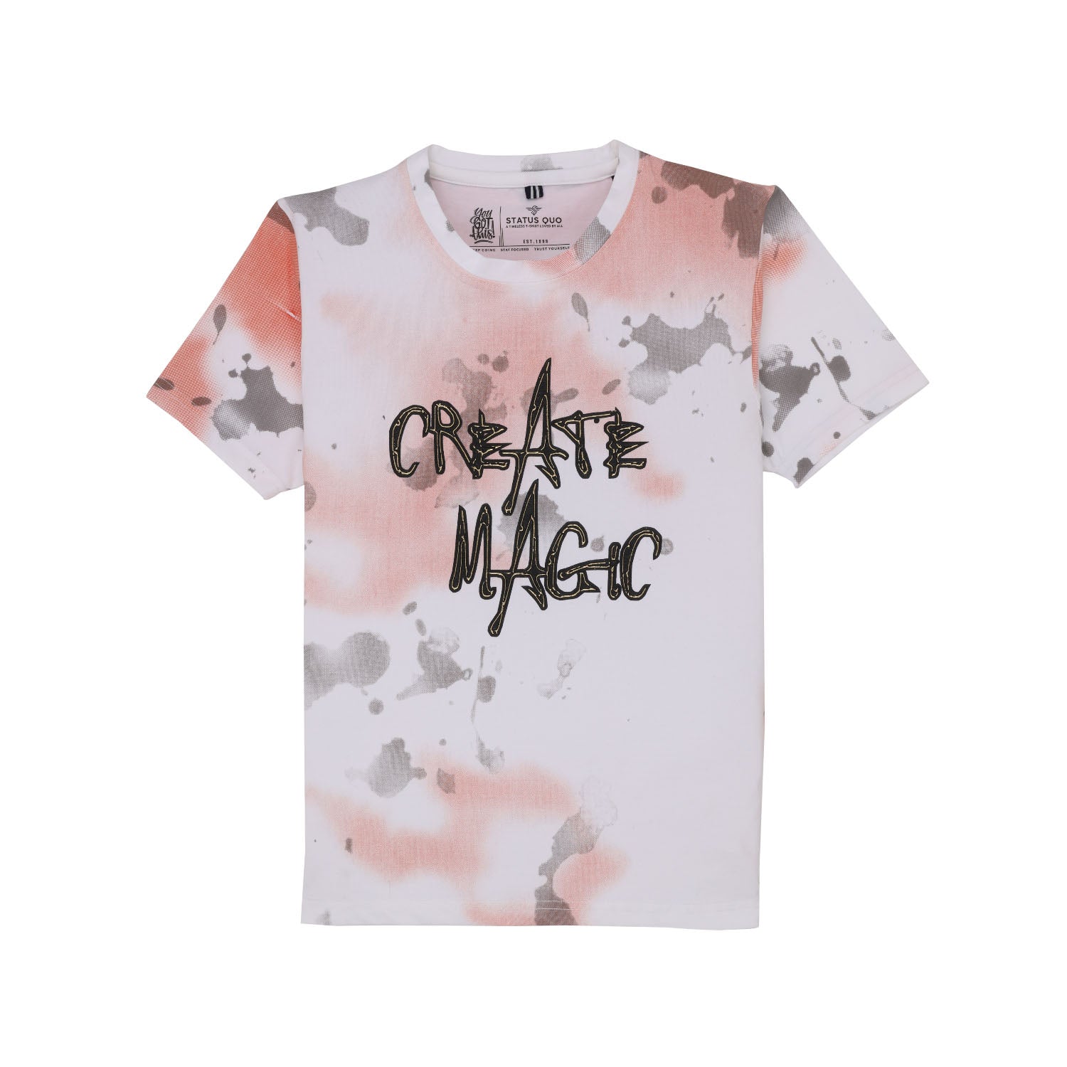 Status Quo |Boys Round neck T-shirt - 4, 6, 8, 10, 12, 14, 16 Status Quo |Boys Round neck T-shirt - 4, 6, 8, 10, 12, 14, 16