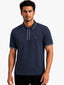 Solid Contrast Tipped Polo T-shirt