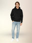 Solid Fleece Hoodie Sweatshirt