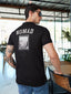 Men's Printed Polo Neck Half Sleeves T-shirts