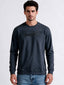 Men's Blended Round Neck Regular Fit Sweatshirt