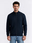 Men's Cotton Blend Self Design High Neck Long Sleeve Sweater