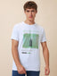 Status Quo Men's Printed Round Neck Half Sleeves Regular Fit T-shirt