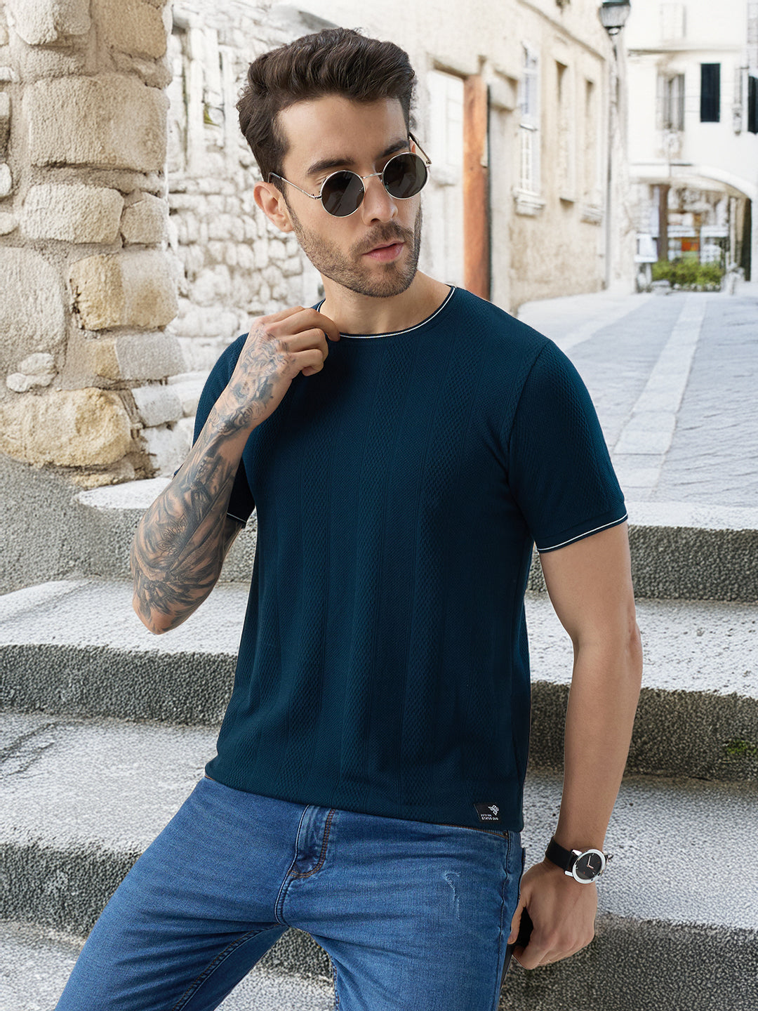 Status Quo |Men's Round Neck T-shirt - S, M, L, XL, XXL Status Quo |Men's Round Neck T-shirt - S, M, L, XL, XXL