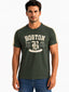 Boston Typography Printed T-shirt