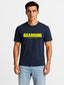 Bold Typography Printed T-shirt