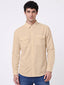 Classic Beige Utility Shirt