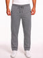 Light Grey Solid Knit Track Pants