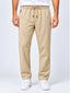 Men's Cotton Blend Regular Fit Drawstring Track Pants