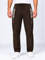 Men's Cotton Blend Regular Fit Drawstring Track Pants
