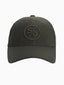 Black Embroidered Cap