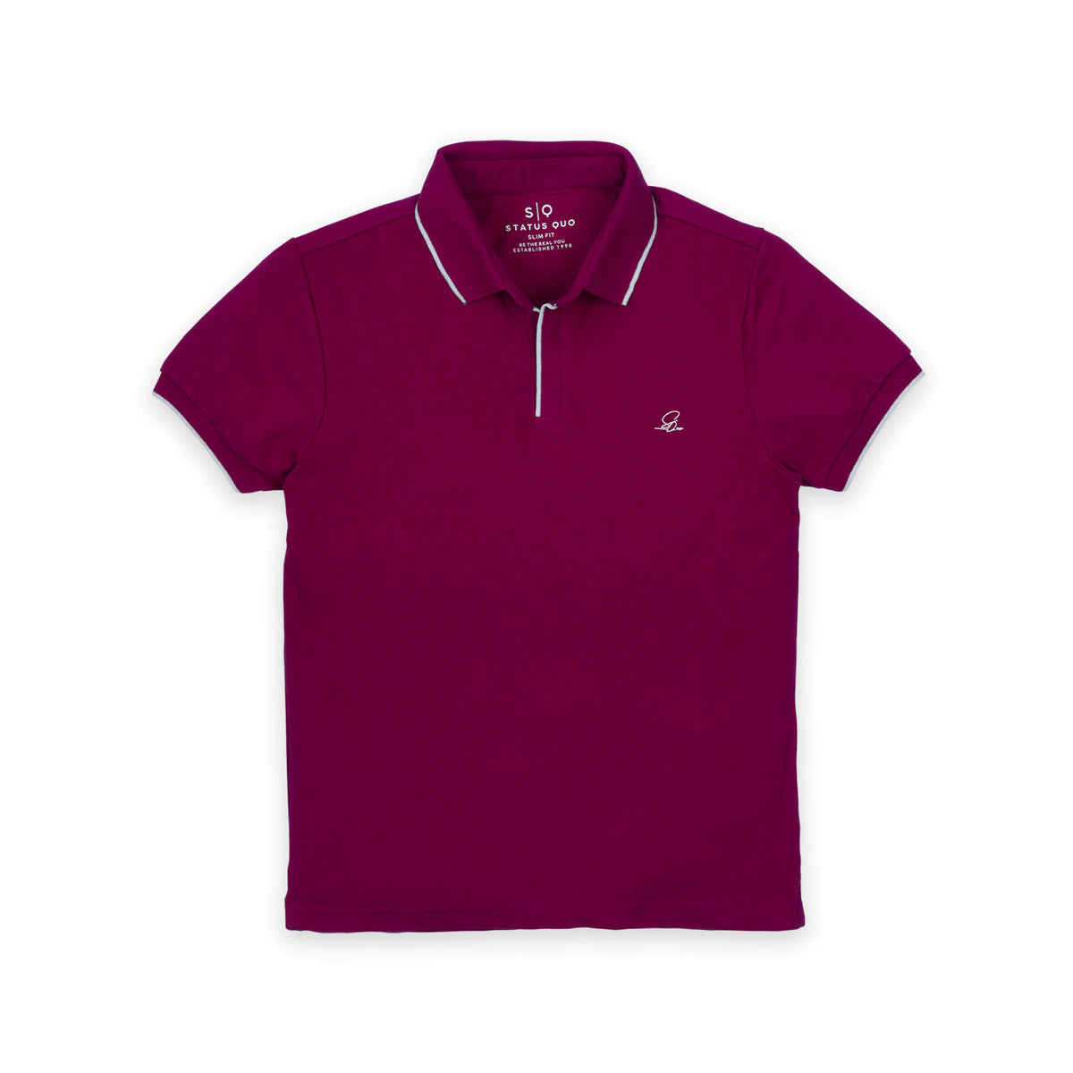 Kids Polo With Tipping Collar