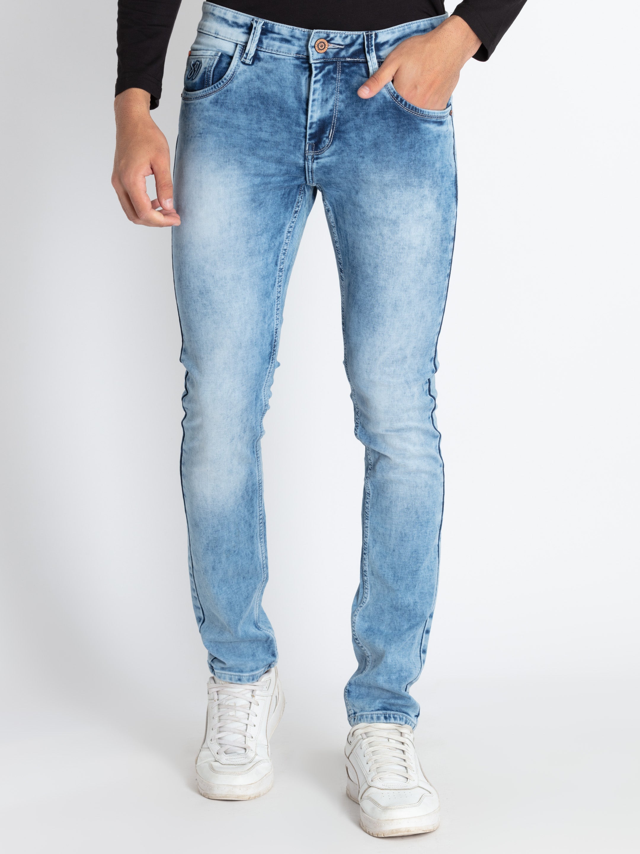 Status Quo |Men's Slim Fit Denim  - 30, 32, 34, 36, 38, 40 Status Quo |Men's Slim Fit Denim  - 30, 32, 34, 36, 38, 40