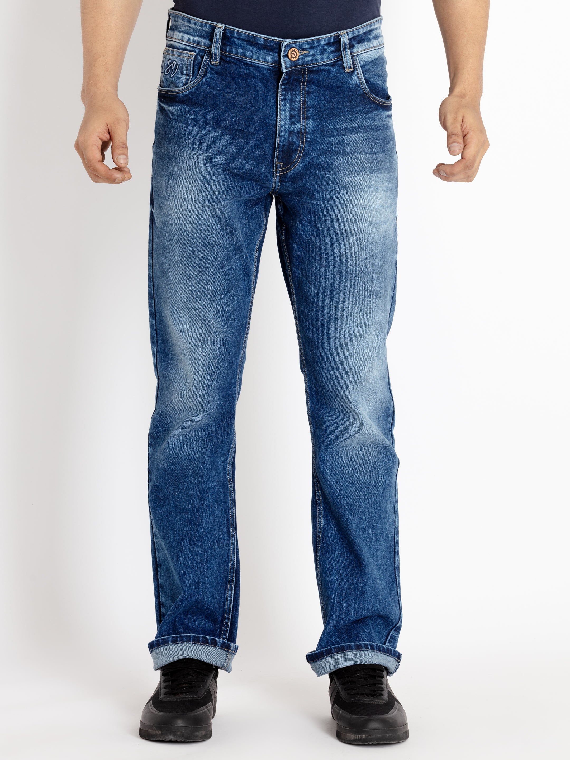 Status Quo |Men's Boot Cut Fit Denim  - 30, 32, 34, 36, 38, 40 Status Quo |Men's Boot Cut Fit Denim  - 30, 32, 34, 36, 38, 40