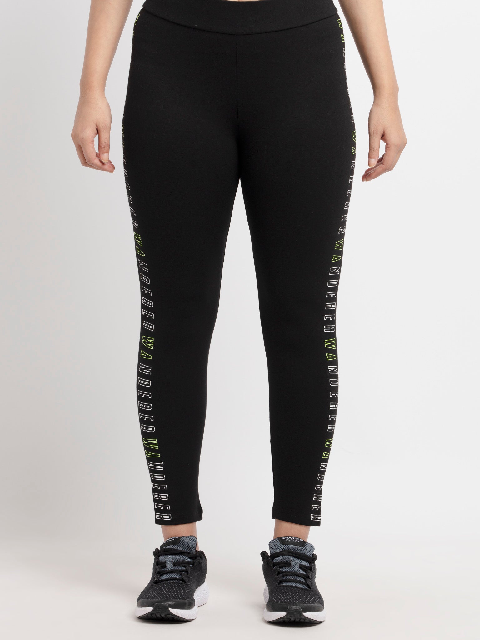 Women's Printed Leggings Jeggings - Full Length Stretchy Skinny Pants, Sizes 8-20