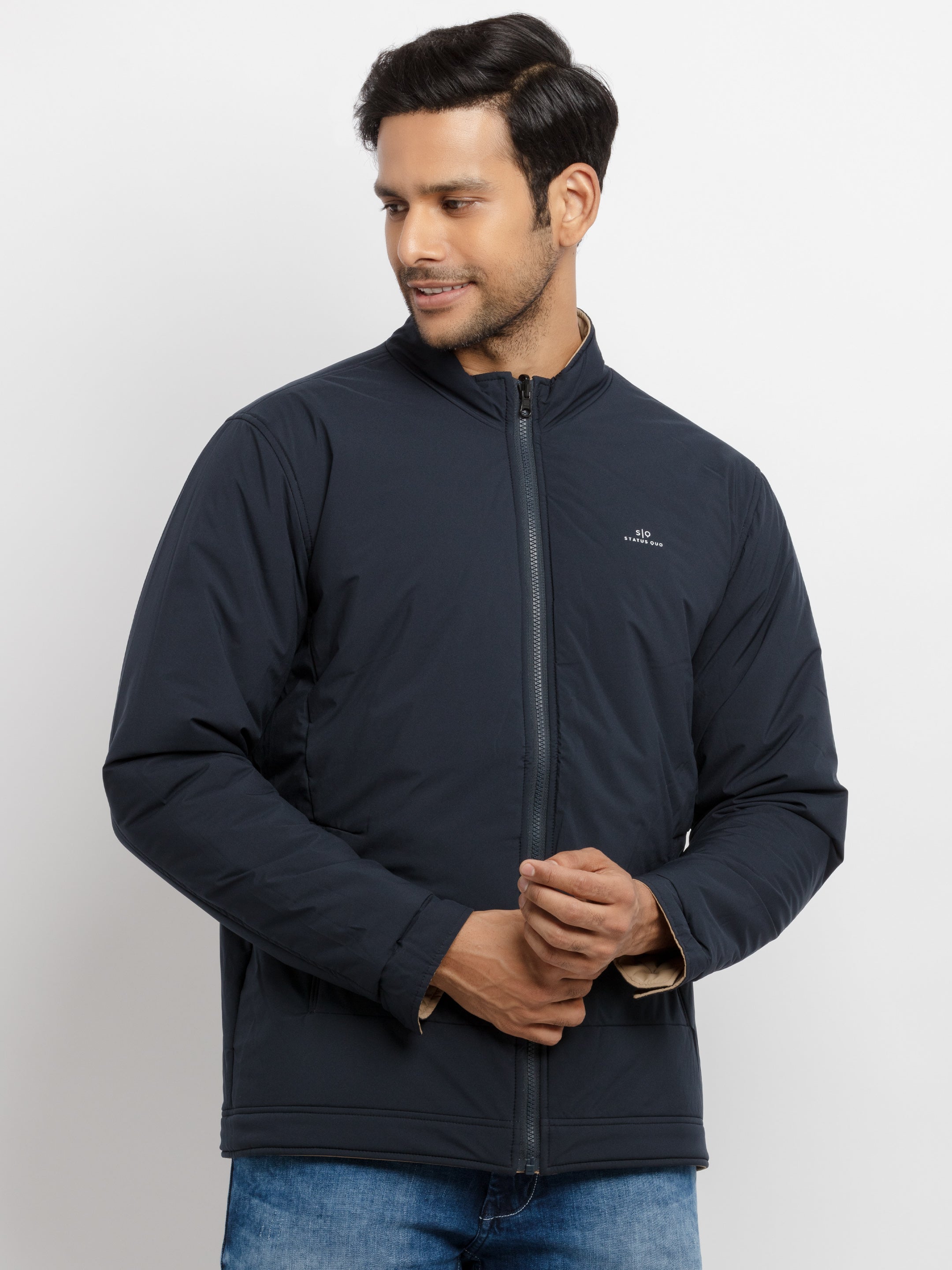 Monogram Thistle Zip-Through Jacket - Men - Ready-to-Wear