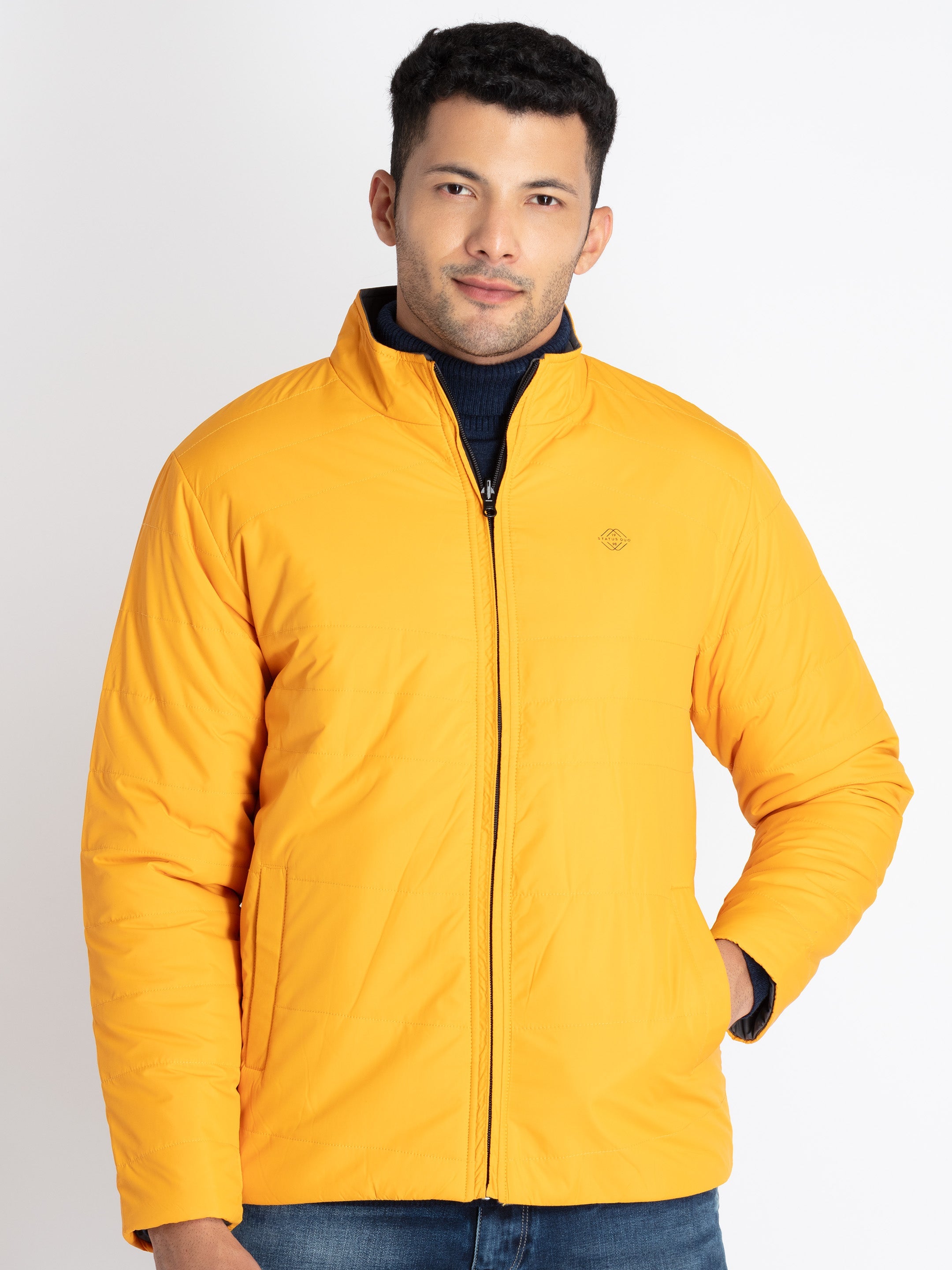 Mustard colour outlet jacket