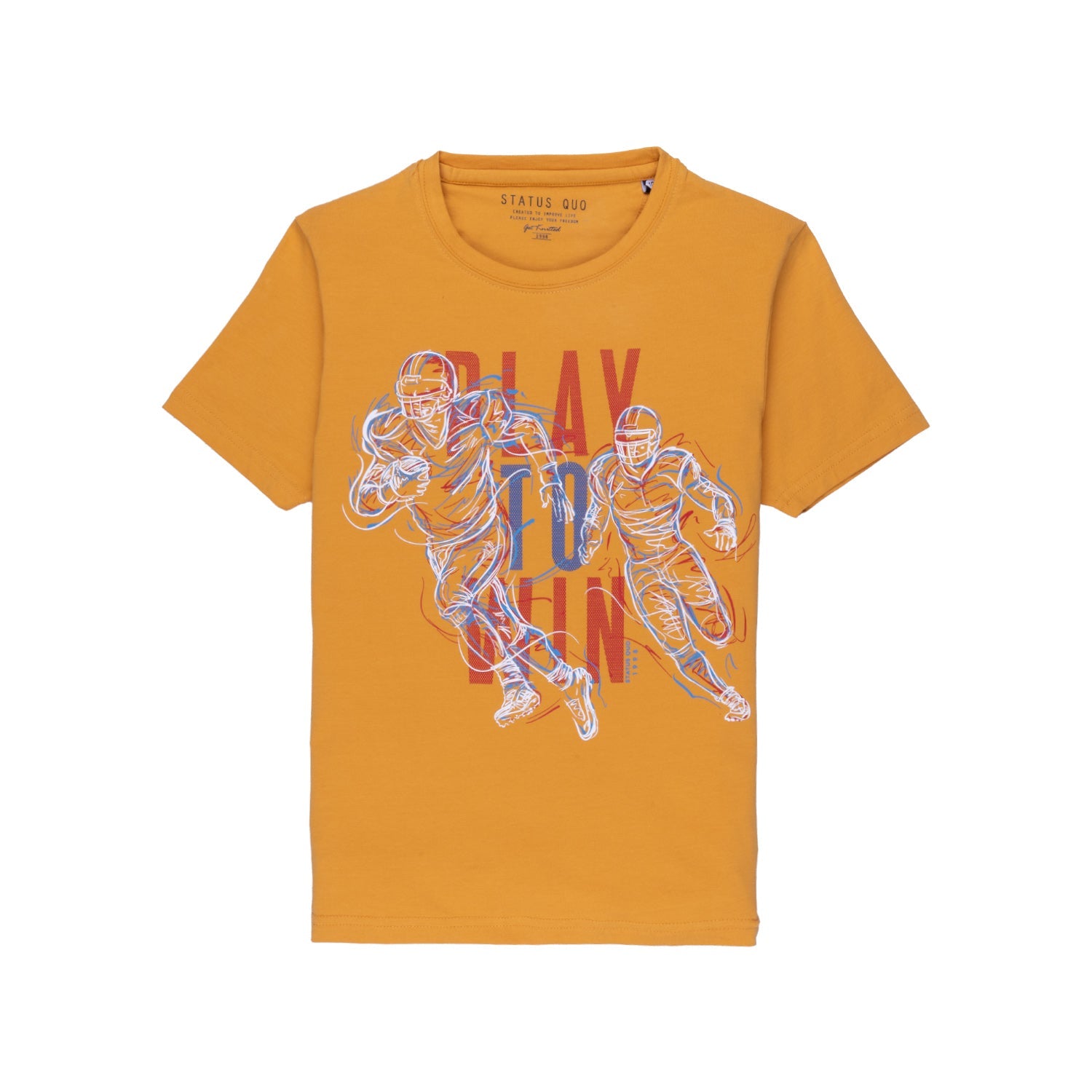 Status Quo |Kids Printed T-shirt - 4, 6, 8, 10, 12, 14, 16 Status Quo |Kids Printed T-shirt - 4, 6, 8, 10, 12, 14, 16