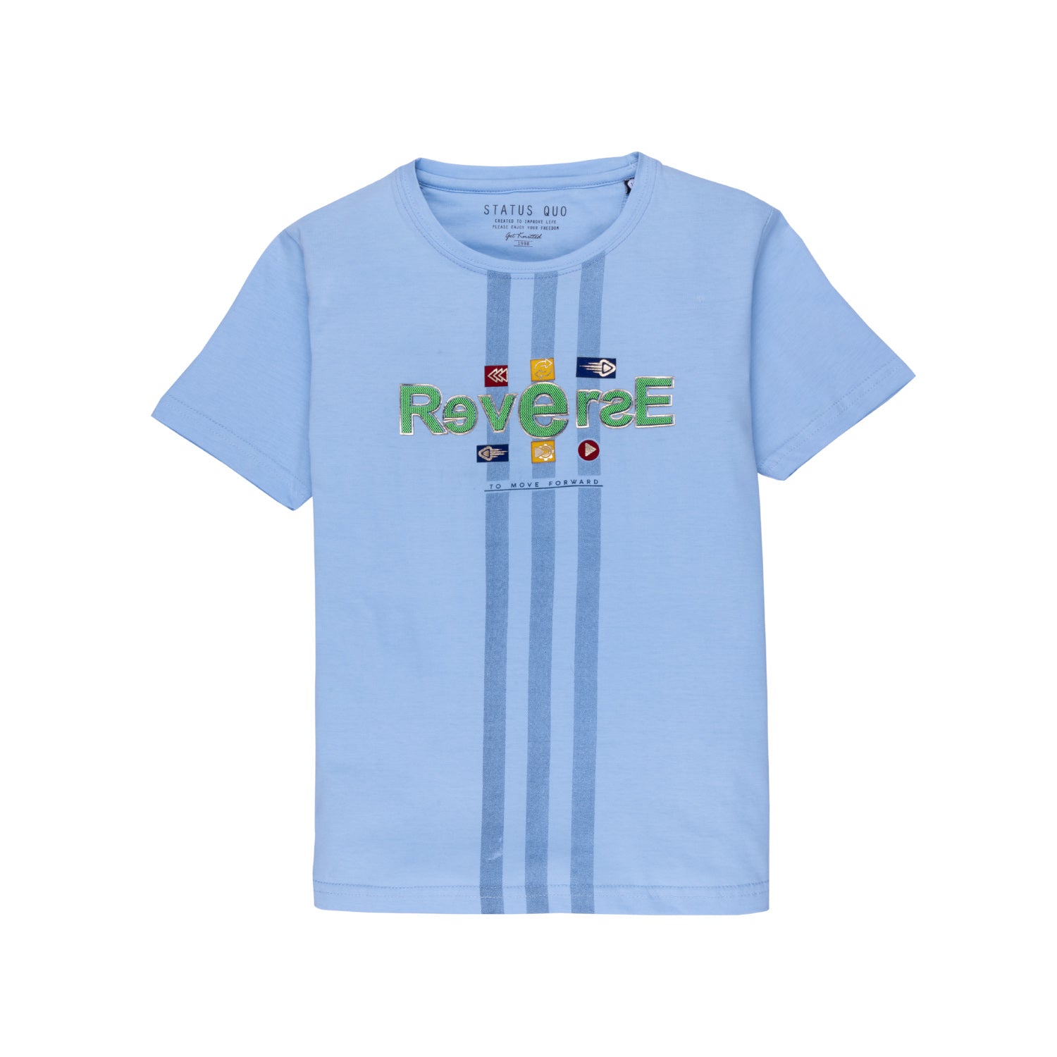 Status Quo |Kids Printed T-shirt - 4, 6, 8, 10, 12, 14, 16 Status Quo |Kids Printed T-shirt - 4, 6, 8, 10, 12, 14, 16