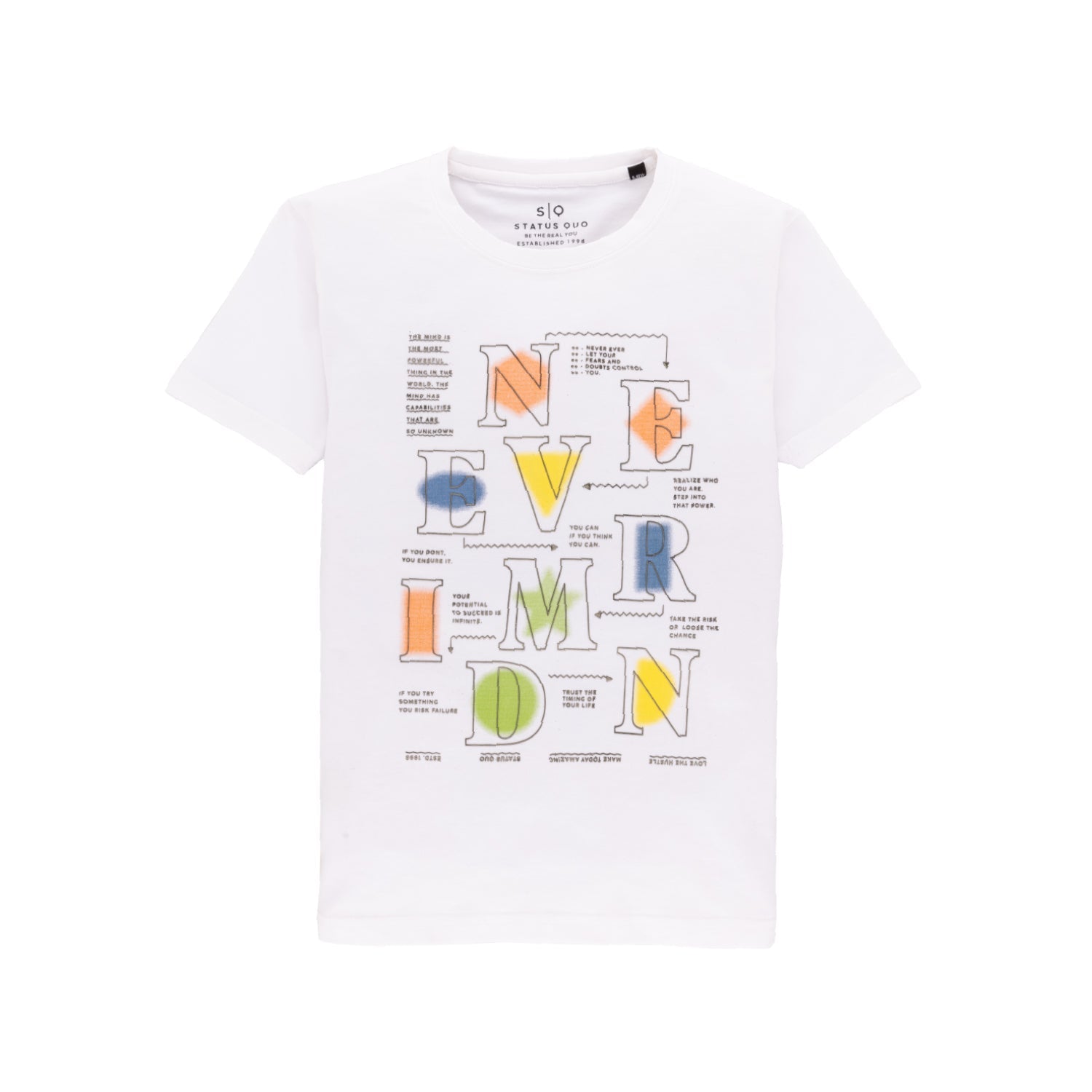 Status Quo |Kids T-shirt - 4, 6, 8, 10, 12, 14, 16 Status Quo |Kids T-shirt - 4, 6, 8, 10, 12, 14, 16