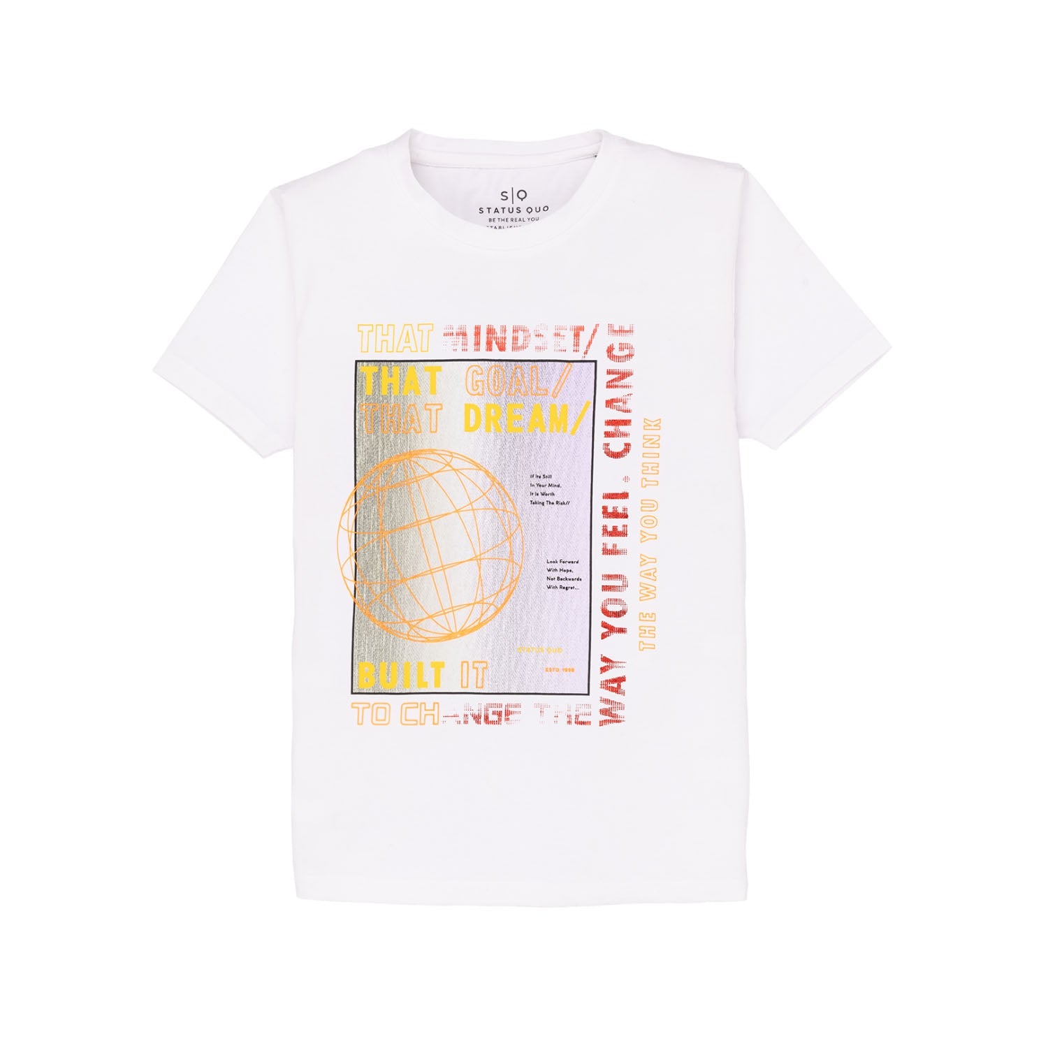 Status Quo |Kids T-shirt - 4, 6, 8, 10, 12, 14, 16 Status Quo |Kids T-shirt - 4, 6, 8, 10, 12, 14, 16