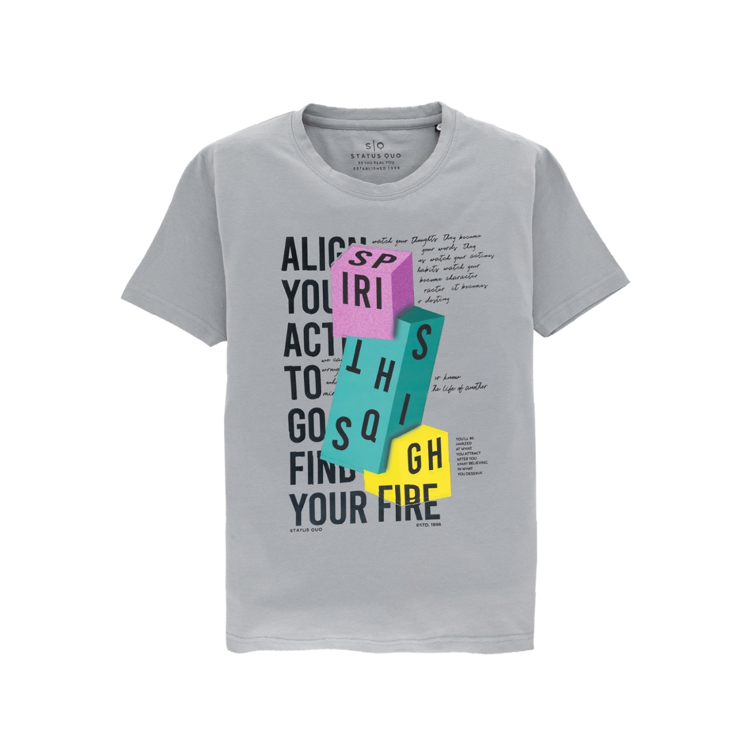Status Quo |Kids T-shirt - 4, 6, 8, 10, 12, 14, 16 Status Quo |Kids T-shirt - 4, 6, 8, 10, 12, 14, 16