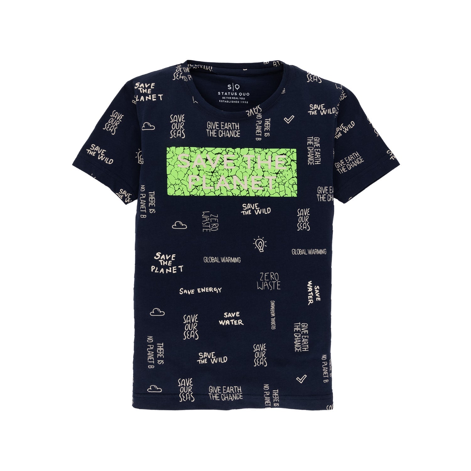 Status Quo |Kids T-shirt - 4, 6, 8, 10, 12, 14, 16 Status Quo |Kids T-shirt - 4, 6, 8, 10, 12, 14, 16