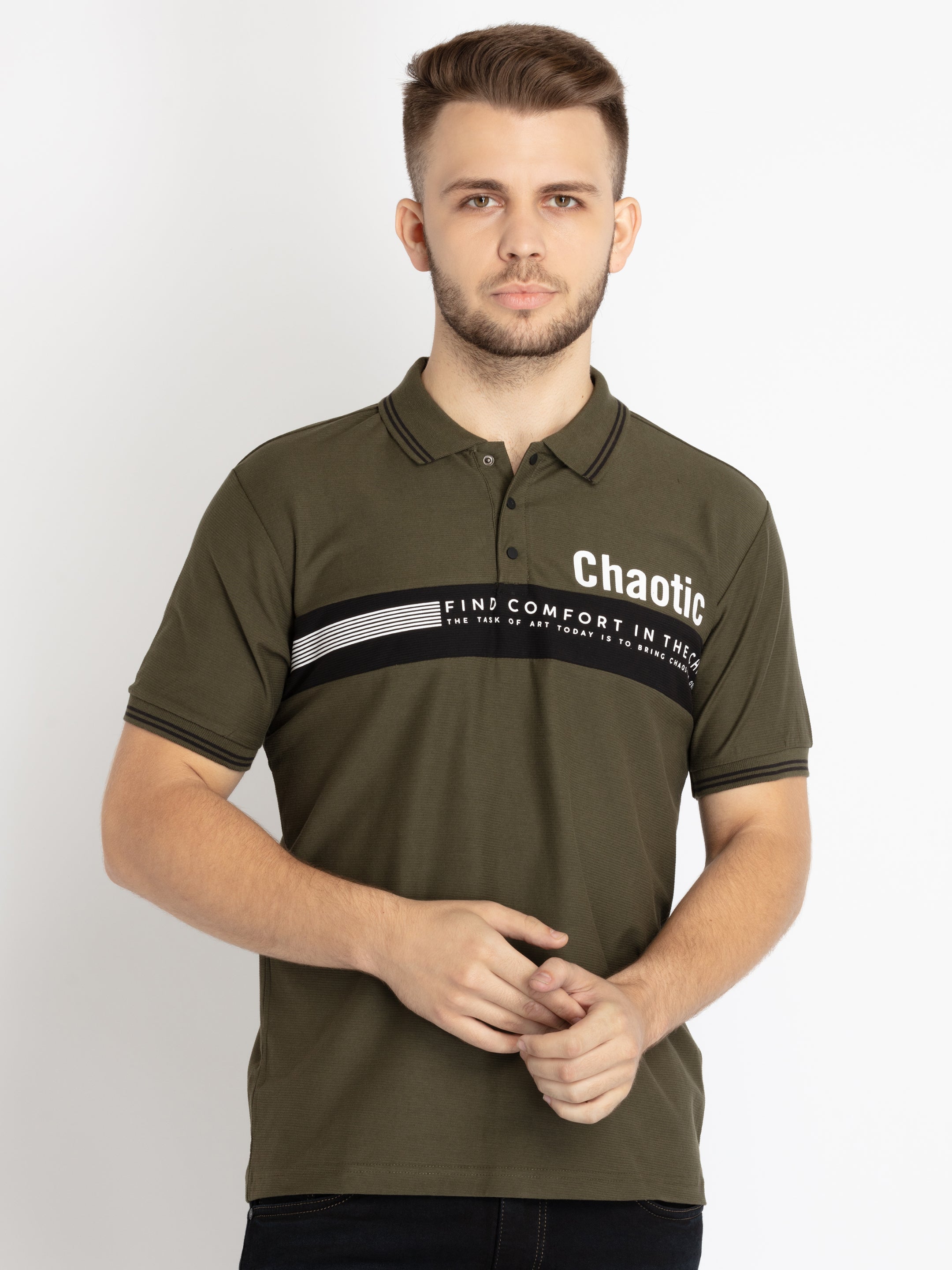 Status Quo |Men's Solid T-shirt - S, M, L, XL, XXL Status Quo |Men's Solid T-shirt - S, M, L, XL, XXL