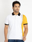 Printed polo t shirt
