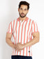 Striped polo t shirt