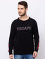 Status Quo |Black Round Neck Sweater - M, L, XL, XXL