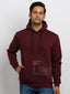Status Quo |Printed Regular Fit Hooded Sweatshirt - 3XL, 4XL, 5XL