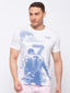 Status Quo |Printed Regular Fit Round Neck T-shirt - 3XL, 4XL, 5XL