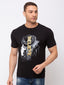 Status Quo |Chest Print Round Neck T-shirt with HD Print - M, L, XL, XXL
