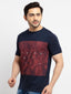Mens Printed Round Neck T-Shirt