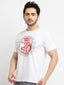Mens Printed Round Neck T-Shirt