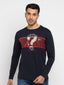 Status Quo |NAVY Round Neck T-Shirt - 3XL, 4XL, 5XL