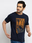 Mens Printed Round Neck T-Shirt