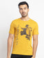 Status Quo |Printed Regular Fit Round Neck T-shirt - S, M, L, XL, XXL