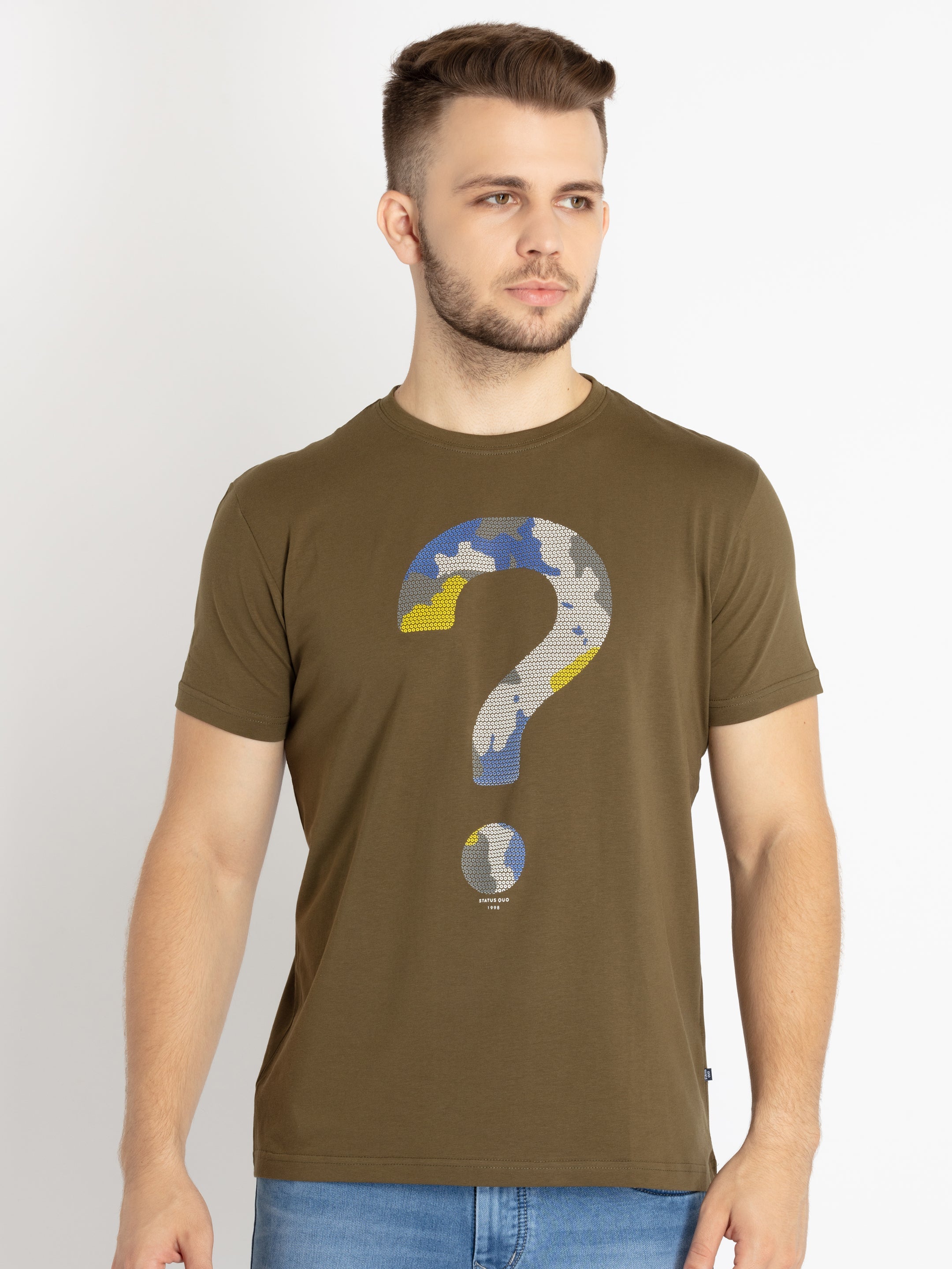 Status Quo |Men's Printed T-shirt - S, M, L, XL, XXL Status Quo |Men's Printed T-shirt - S, M, L, XL, XXL