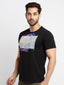 Mens Printed Round Neck T-Shirt