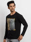 Mens Printed Full Sleeves T-shirt