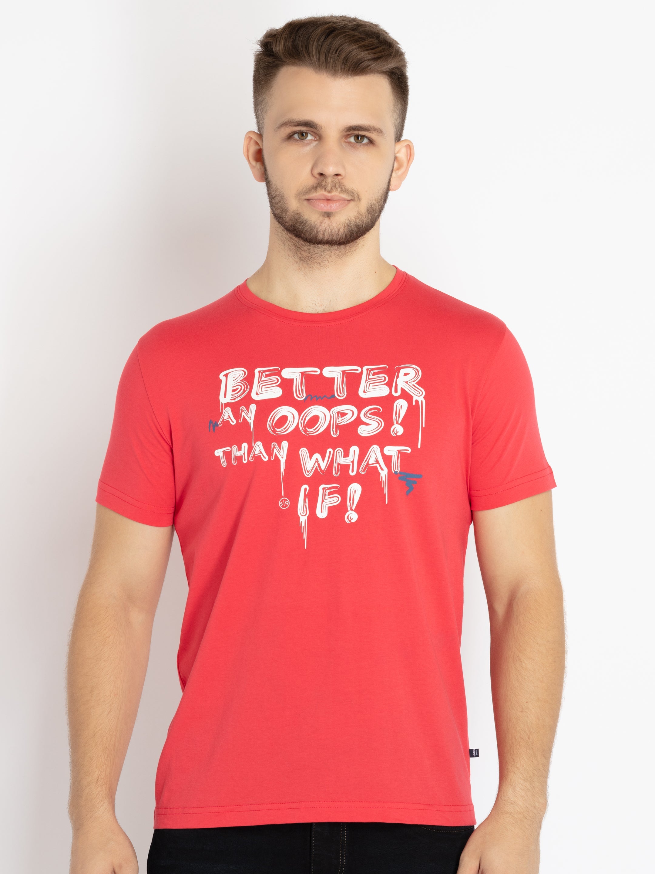 Status Quo |Men's Printed T-shirt - S, M, L, XL, XXL Status Quo |Men's Printed T-shirt - S, M, L, XL, XXL