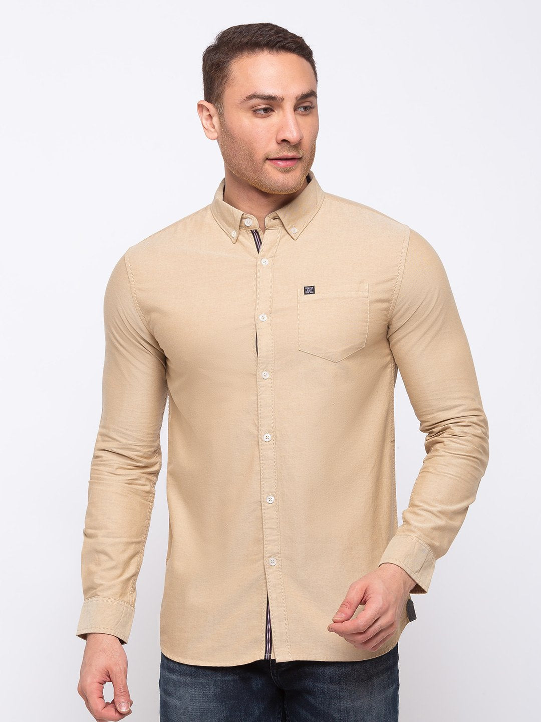 Status Quo |Solid Slim Fit Shirt - 3XL, 4XL, 5XL Status Quo |Solid Slim Fit Shirt - 3XL, 4XL, 5XL